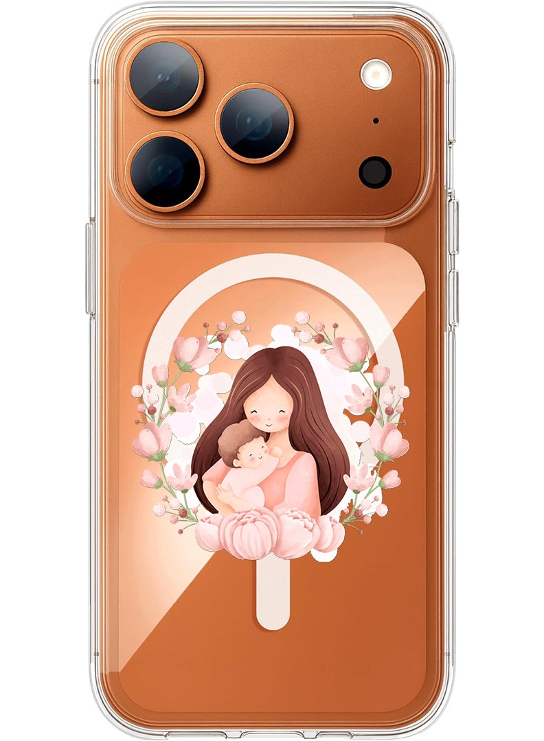 Theodor Magnetic Case for Apple iPhone 17 Pro Compatible with MagSafe Wireless Charging, Shockproof Phone Bumper Cover - My brain has too many tabs open - Image 1