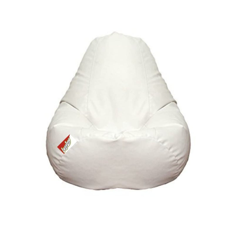 LAZYBAG Bean Bag Chair Furniture for Kids XXXL Bean Bag Cover Playing Video Games or Relaxing for classrooms daycares Libraries or Work from Home White 3XL Size - Image 1