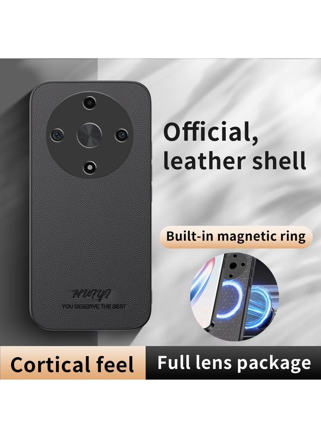 erorex Case For Honor X9b HUIYI Leather Magnetic Phone Case - Image 2