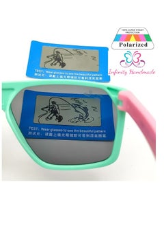 Generic Kids Polarized Sunglasses Flexible Safety Children Sun Glasses Boys& Girls, Outdoor Sunglasses from Seller INFINITYHANDMADE Only  - Image 5