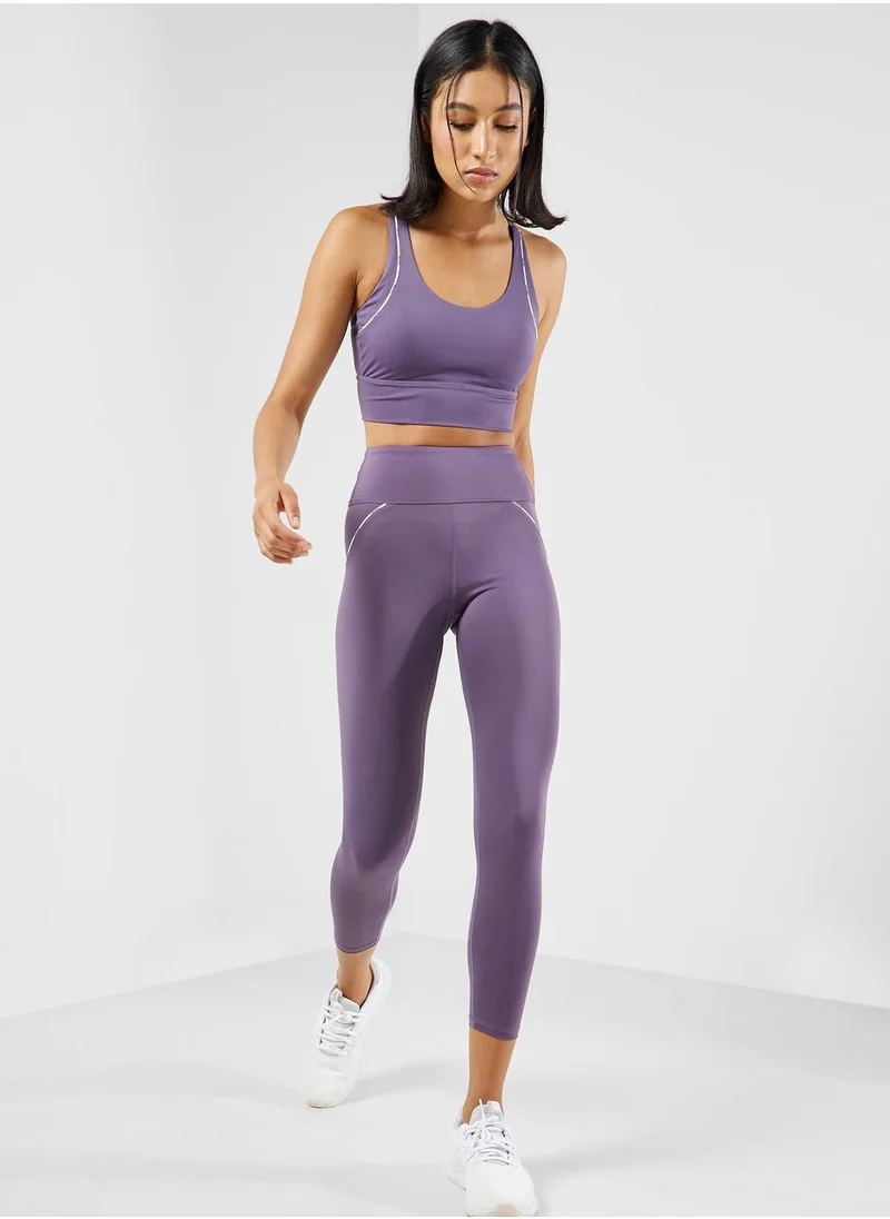 فورورد Racer Back High Support Sports Bra & Legging Set