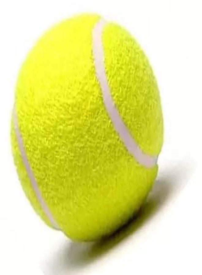 KAVYARA Rubber Super Bounce Tennis Ball - Lightweight & Durable for Tennis Courts and Cricket Tournaments - Ideal for All Matches (Pack of 1) - Image 1