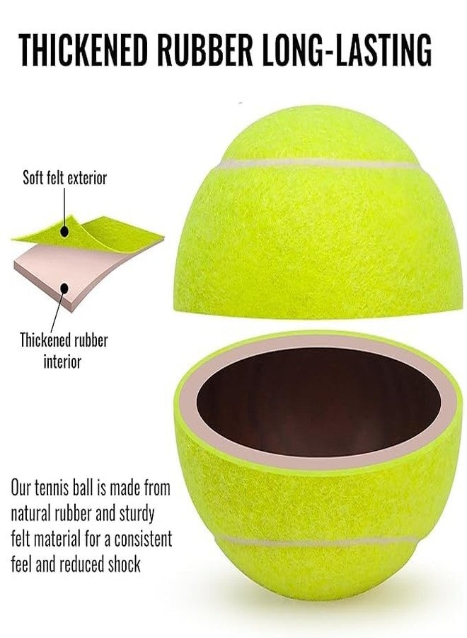KAVYARA Rubber Super Bounce Tennis Ball - Lightweight & Durable for Tennis Courts and Cricket Tournaments - Ideal for All Matches (Pack of 1) - Image 5