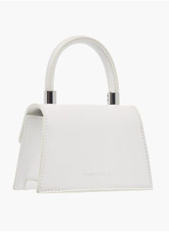 Flora Bella By Shoexpress Girls Pearl Embellished Crossbody Bag With Button Closure And Chain Strap  - Image 3