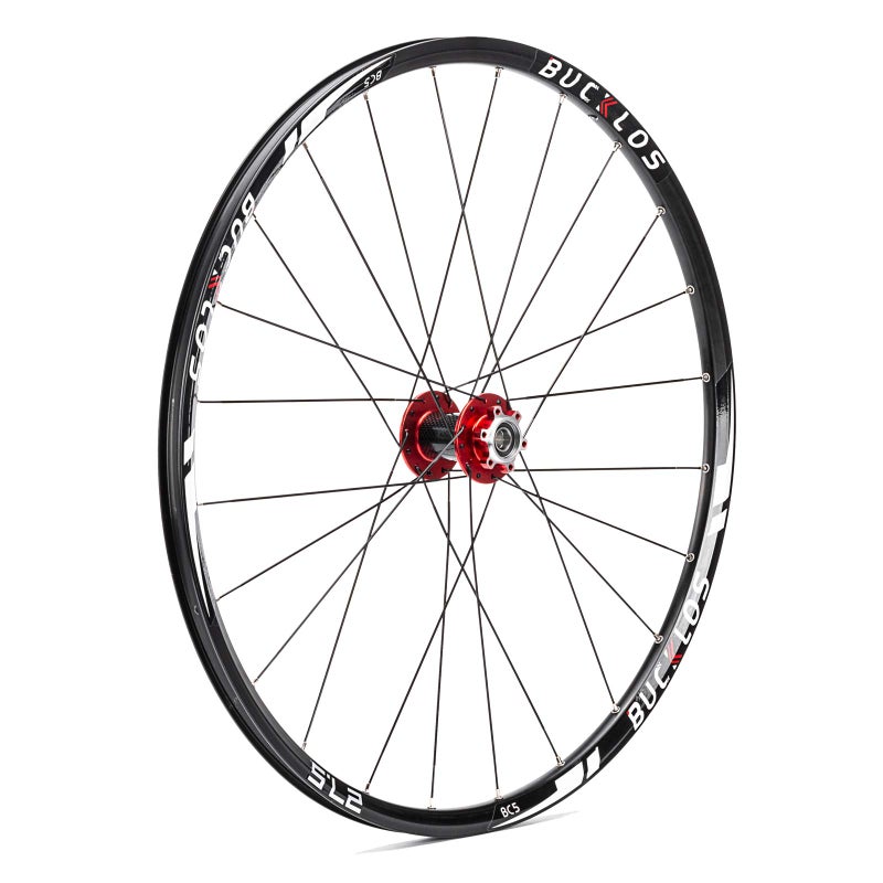 BUCKLOS 26/27.5/29" Mountain Bike Wheelset, Carbon Hub MTB Wheels Quick Release Disc Brakes, 24H Low-Resistant Flat Spokes Bike Wheel fit 7-11 Speed Cassette MTB Wheelset - Image 1