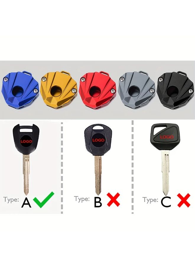 Black Motorcycle Key Shell Protective Cover For Honda CB750 CB1000 Hornet SP 2024 2025 Transalp XL 750 Africa Twin Rebel CM1100 NC750X NT1100 NX500 CB125R CB300R CB650R CB500X CB500F CB1100 CB1000R CBR600F CBR1000RR VFR 800 1200 - Image 3