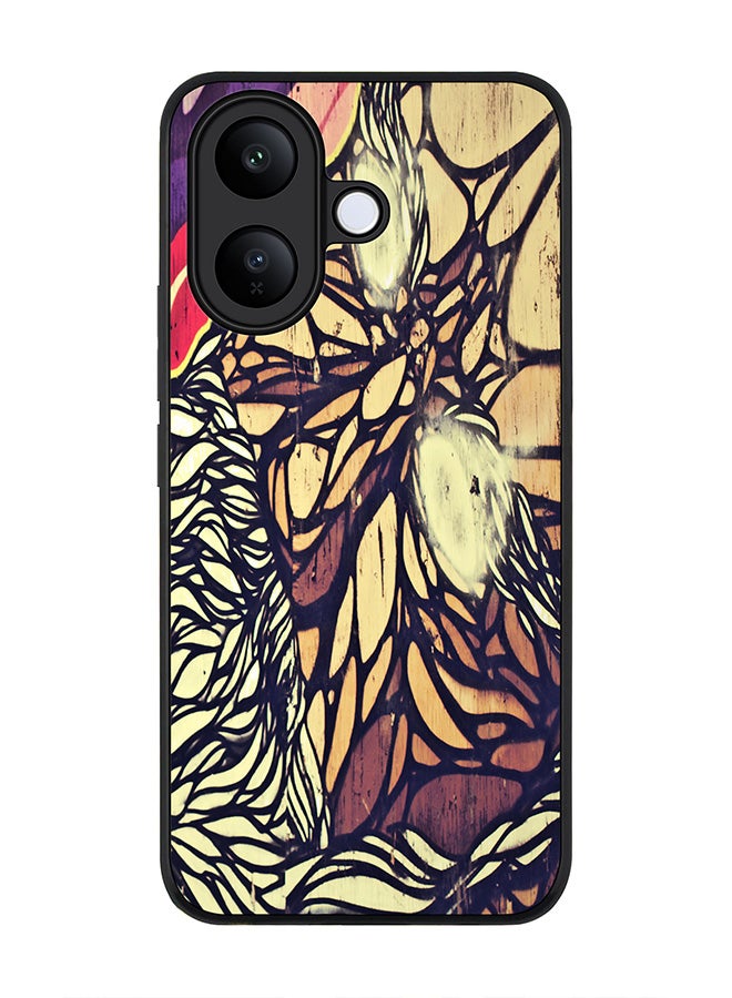 For vivo V60 Lite 5G / V60 Lite 4G Case,Slim fit Camera Protection, Shockproof Thin Phone cover  - Wise Graffitti