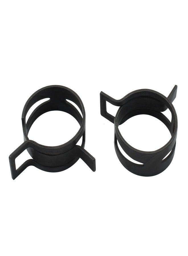 Bivethoi 10Pcs Black Spring Band Clips 1.26" 32mm Air Hose Tube Water Pipe Fuel Hose Line Vacuum Hose Clamp, Fit 34.5-36mm OD - Image 4