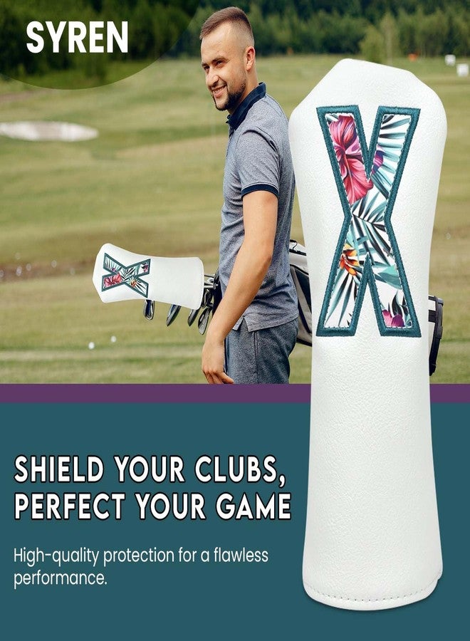 Syren Tropics Club Head Cover - Premium Golf Club Protector - Headcover for Odyssey | Essential Golf Accessories for Men with Premium Club Protection | Funny Golf Accessories for Men (for-Hybrid) - Image 5