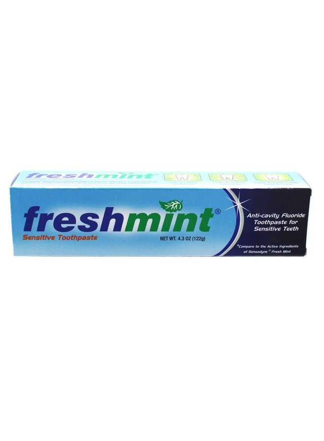 Freshmint 4.3 oz. Sensitive Anticavity Fluoride Toothpaste Individually Boxed - Image 1