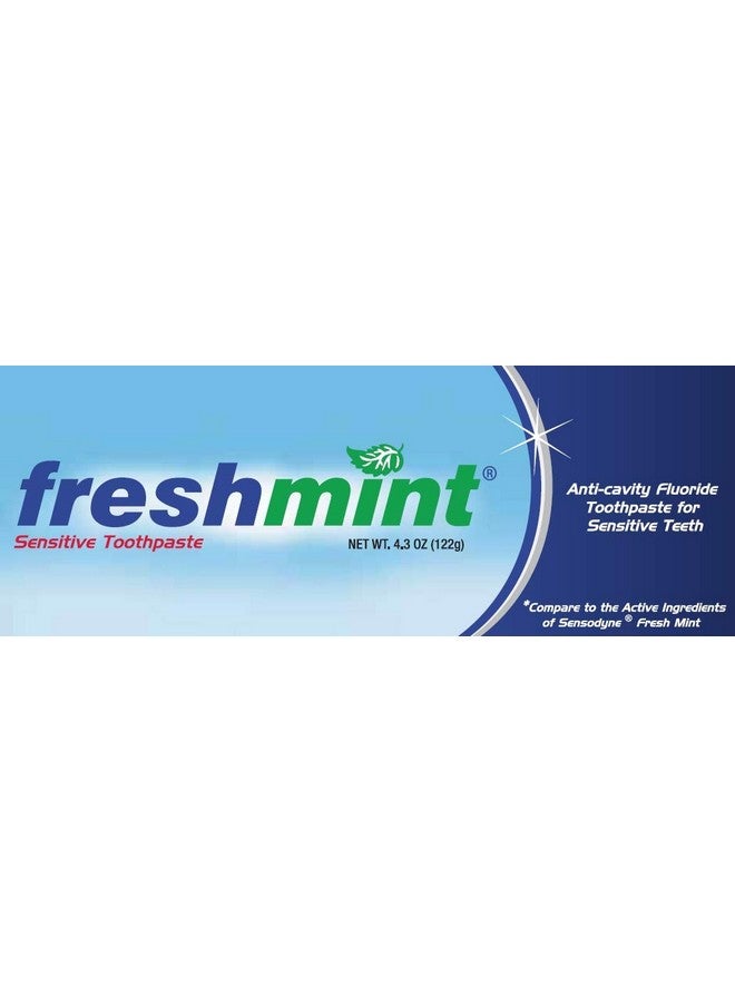 Freshmint 4.3 oz. Sensitive Anticavity Fluoride Toothpaste Individually Boxed - Image 2