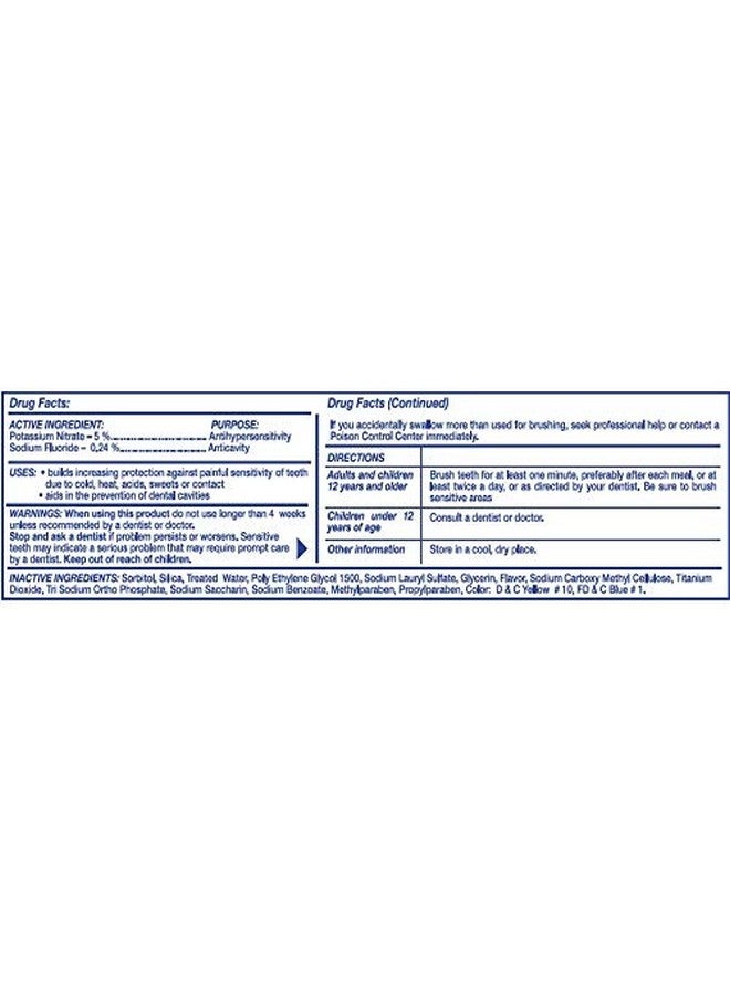 Freshmint 4.3 oz. Sensitive Anticavity Fluoride Toothpaste Individually Boxed - Image 4