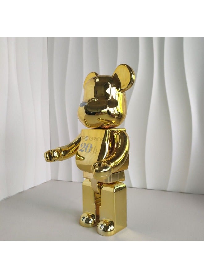 general 400% Building bear 20th anniversary trend doll desktop model decoration collection decoration toys gifts for family and friends - Image 3