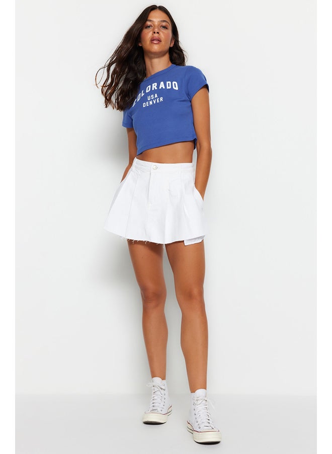 trendyol White Shorts & Bermuda TWOSS22SR00163  - Image 1