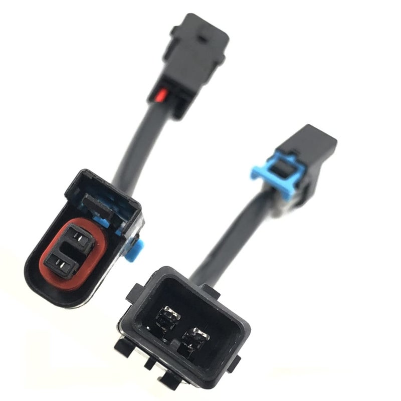FainWan 8Pcs Injector PnP Adaptors Plugs Compatible with LQ4 LQ9 4.8 5.3 6.0 Injectors into LS1 LT1 EV1 Wiring Harness Connectors Plug and Play - Image 3