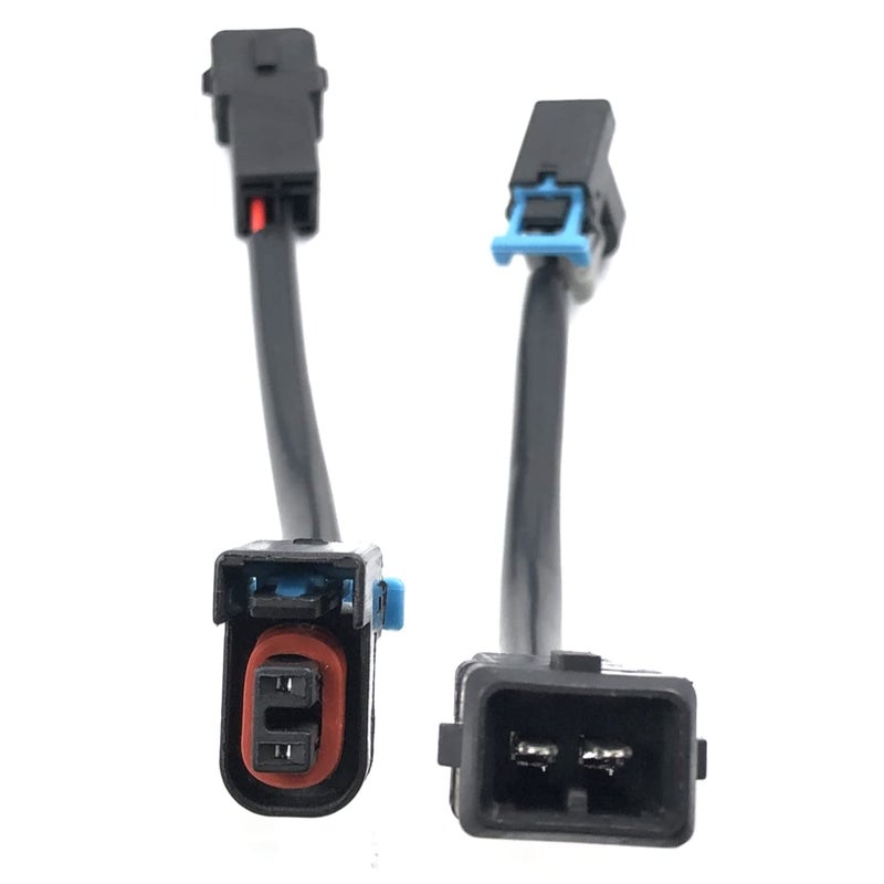 FainWan 8Pcs Injector PnP Adaptors Plugs Compatible with LQ4 LQ9 4.8 5.3 6.0 Injectors into LS1 LT1 EV1 Wiring Harness Connectors Plug and Play - Image 4