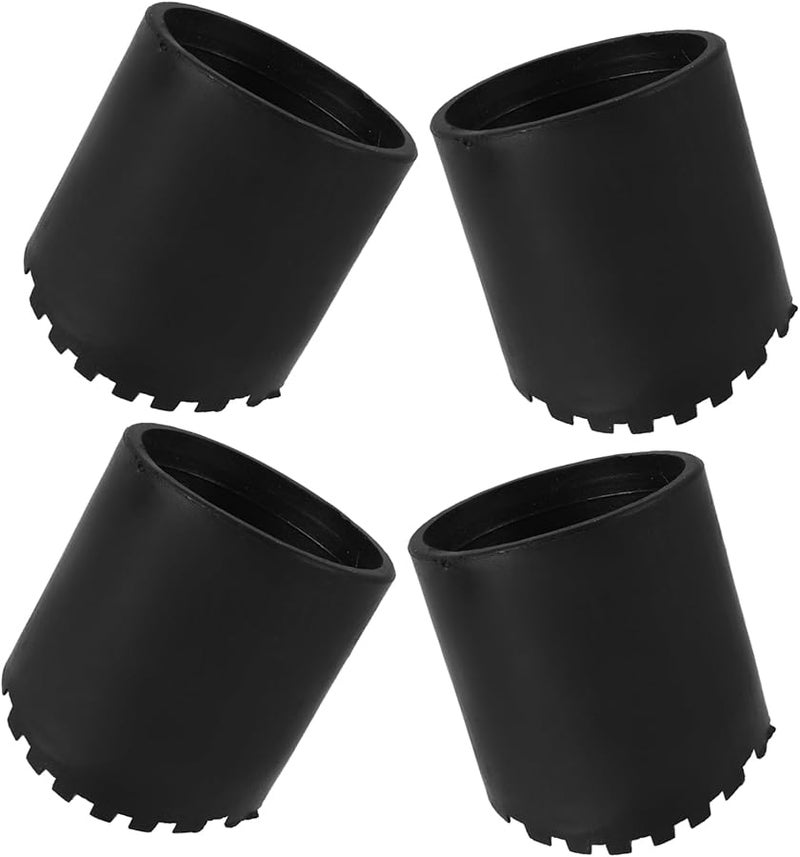 Non Slip Ladder Foot Covers 4PCS Durable Rubber Pads For Extension Folding Ladders Step Protection Enhanced Stability Easy Installation - Image 2