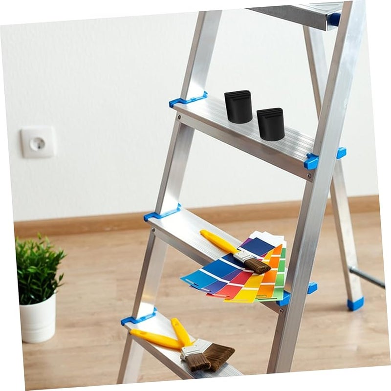Non Slip Ladder Foot Covers 4PCS Durable Rubber Pads For Extension Folding Ladders Step Protection Enhanced Stability Easy Installation - Image 4