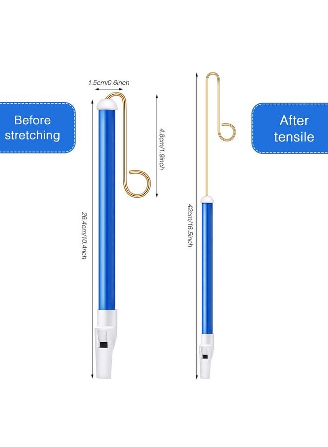 BOAO 2 Pieces Slide Whistle Instrument Slide Whistle Toy Slide Whistle Party Favors With Stainless Steel Sliding Rods For Parentchild Games Educational Party Favors - Image 4