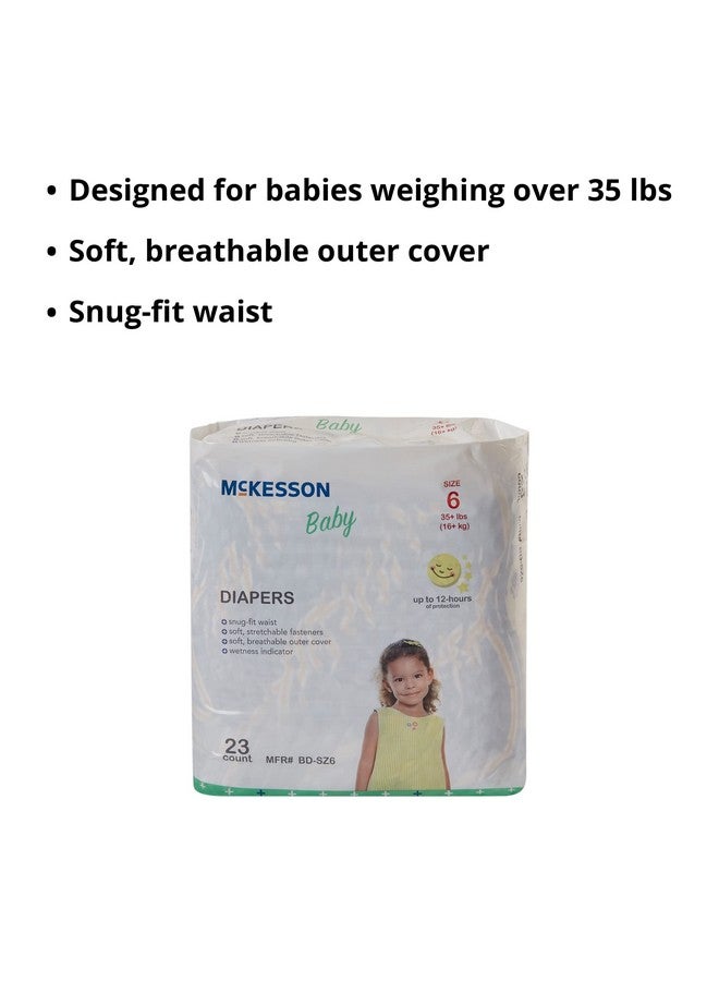 McKesson Baby Diapers, Size 6 (Over 35 lbs), 23 Count, 1 Pack - Image 3