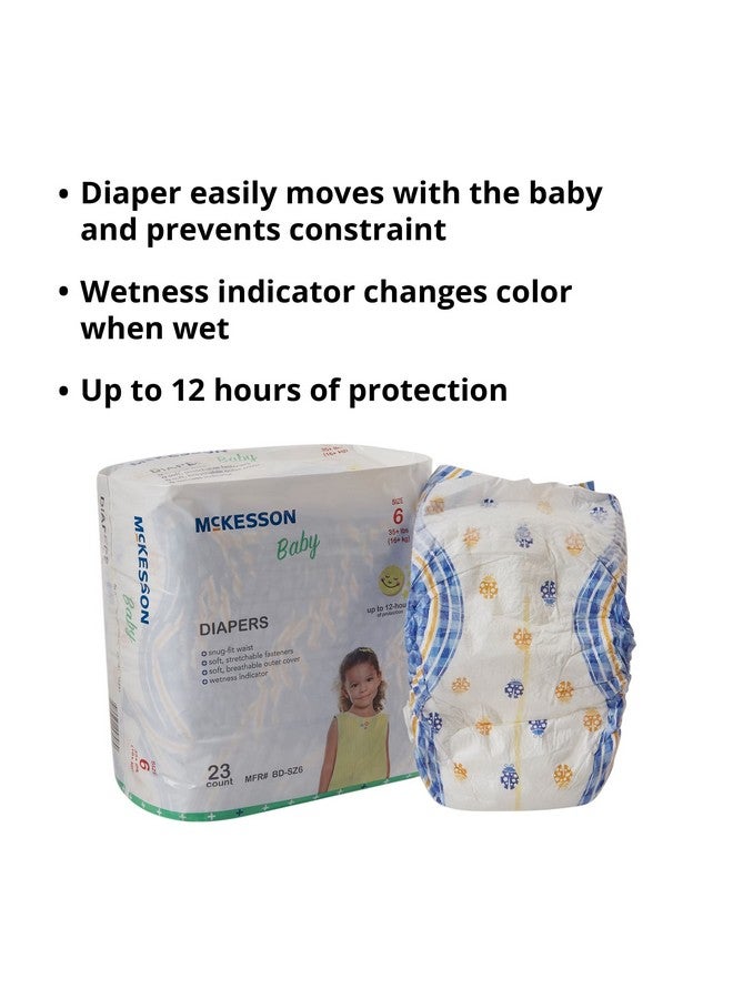 McKesson Baby Diapers, Size 6 (Over 35 lbs), 23 Count, 1 Pack - Image 4