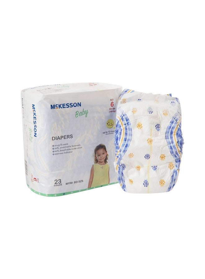 McKesson Baby Diapers, Size 6 (Over 35 lbs), 23 Count, 1 Pack - Image 1