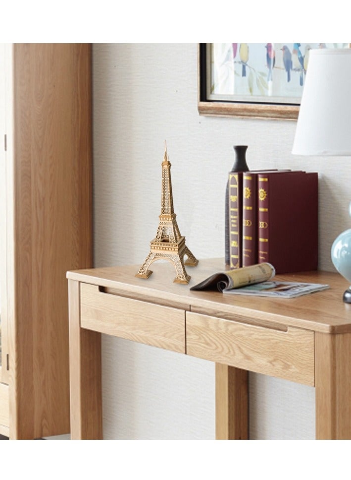 Robotime Rolife Eiffel Tower Model TG501, Assembly Brain Teaser 3D Wooden Puzzle DIY Build Model Crafts Kits, Unique Home Decor Birthday Gifts for Teens or Adults - Image 4
