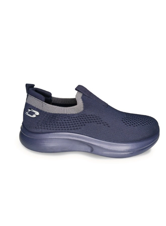 Amity Men Slip‑On Knit Walking Sneakers, Breathable Mesh Lightweight Soft Sole Casual Daily Shoes - Image 1