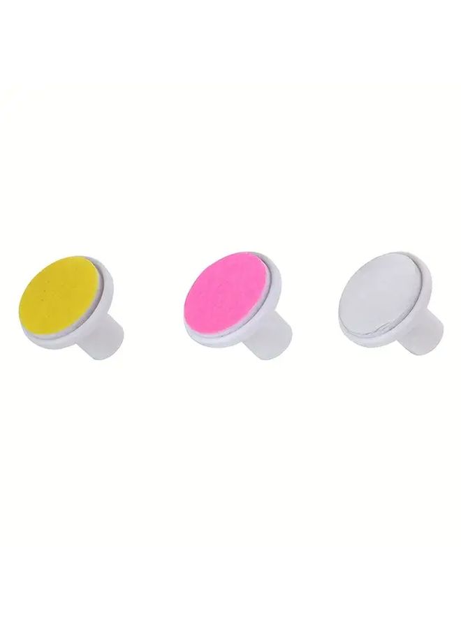 3pcs Heavy Duty Nail File Grinding Wheel Replacement Pads For Electric Manicure Kits - Image 5