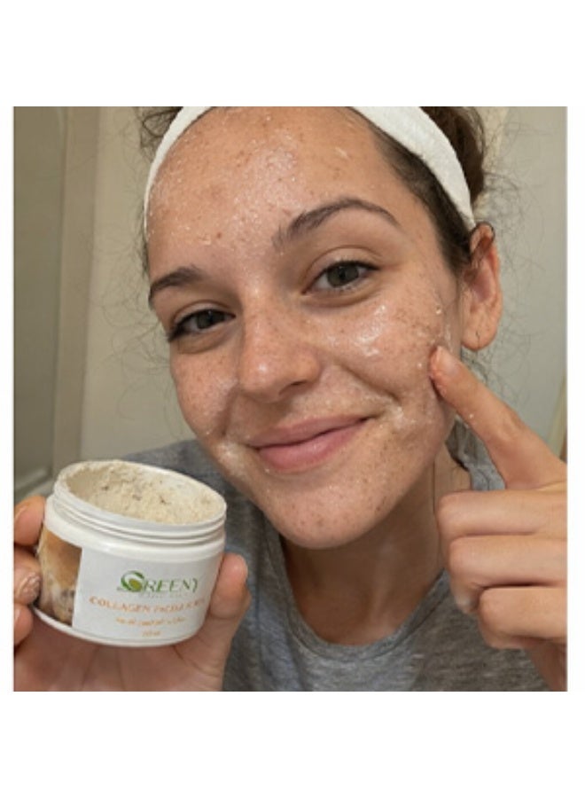 Asma Glow Collagen Facial Scrub – Deep Cleansing & Skin Renewal for Radiant Skin – 125ml - Image 4
