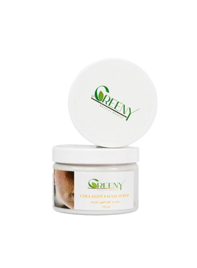 Asma Glow Collagen Facial Scrub – Deep Cleansing & Skin Renewal for Radiant Skin – 125ml - Image 3
