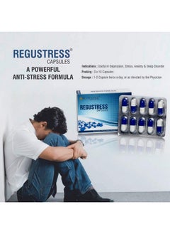 BIO RESURGE LIFE Bio Resurge Life Regustress 450 Mg Pure Ayurveda Medicine  - Image 3