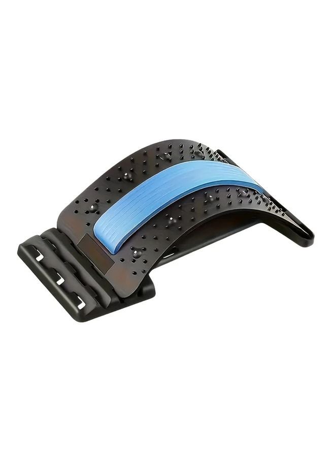 Blue Back Stretcher Posture Corrector 3 Level Adjustable Lumbar Support Massage - Image 1