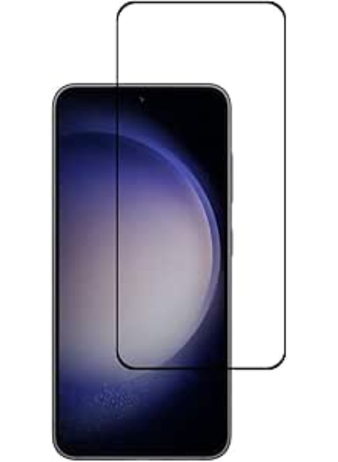 glassology حماية شاشة متوافقة مع سامسونج جالاكسي S23 حماية شاشة زجاج مقسى، تغطية كاملة HD، تركيب سهل، حساس للمس، مضاد للكسر - Image 1