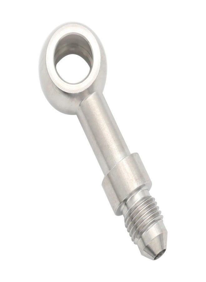 KRD PERFORMANCE Stainless Steel Straight 10.2mm M10 Banjo Eye Hole Diameter to 3AN Male Brake Clutch Fitting for AN3 PTFE Brake Hose Line - Image 2
