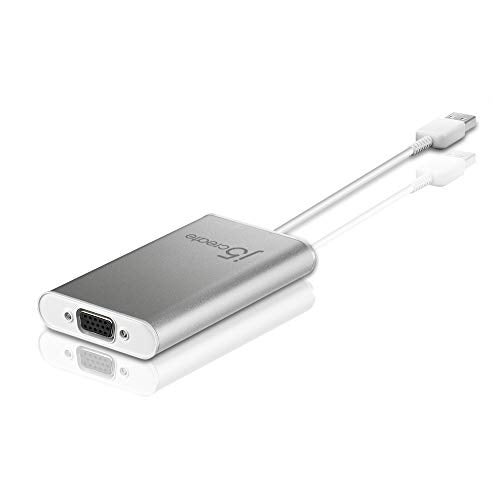 j5create USB 2.0 to VGA Display Adapter | Plug & Play USB connectivity, 3 Viewing Modes, Compatible with Windows and Mac - Image 1