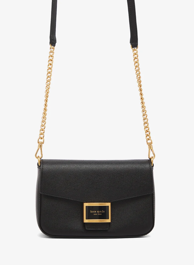Logo Detail Flap Over Crossbody
