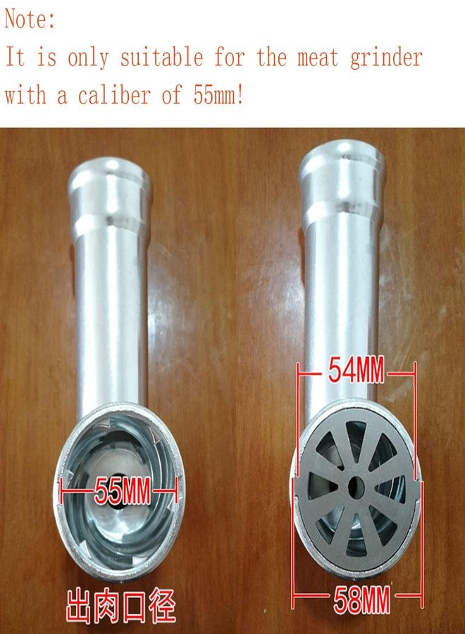 Haploon 10-Piece Stainless Steel Grinder Kit，Meat Grinder Parts Blades Size 5 Stand Mixer Blades & Plates, Premium Food-Grade Replacement Parts for Mincing, Sausage Making & Meat Processing - Image 3