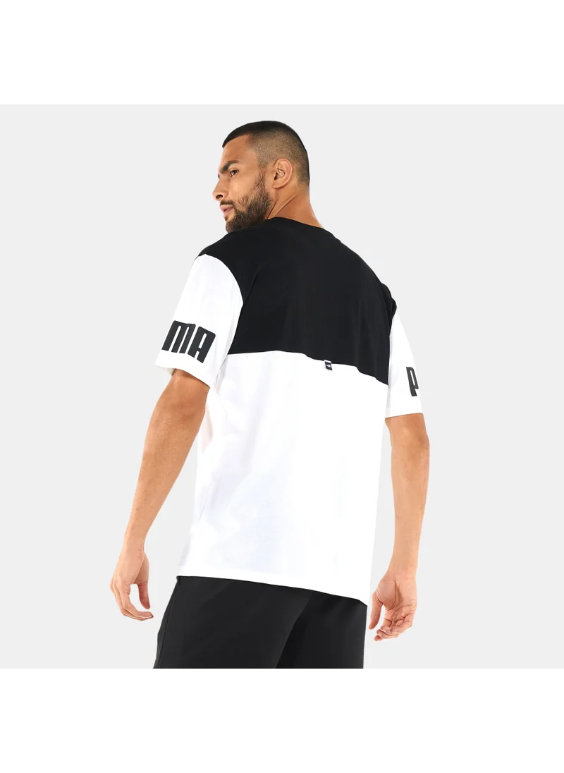 PUMA Men's Power Colorblock T-Shirt