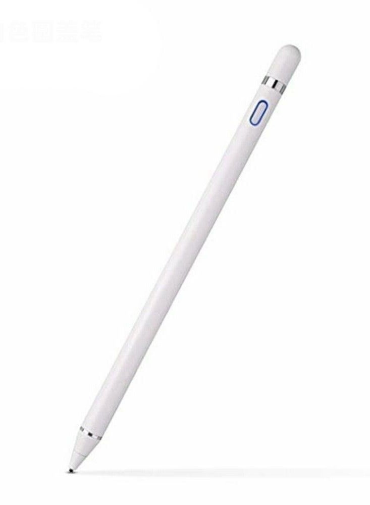 TIGER Active Stylus Digital Pen For All iPhones iPad Android Tablets And Phones White - Image 3