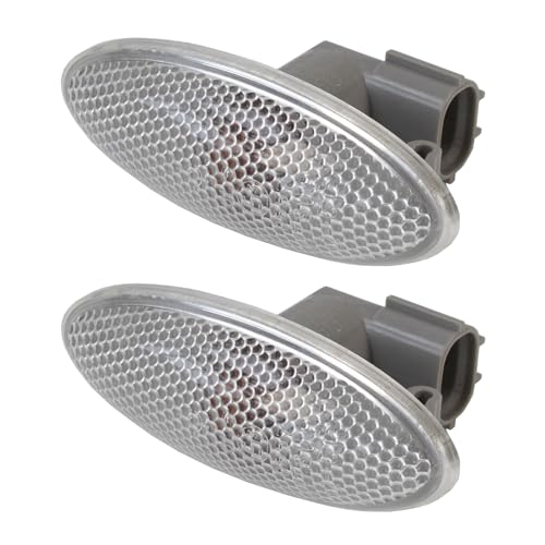 AUPARTIK Side Turn Signal Lamp Fender Light Fit For Toyota Yaris 2006-2011 RAV4 2006-2009 Auris 2007-2010 Corolla 2007-2010 Side Marker Light 81730-02090 Amber 1Pair - Image 1