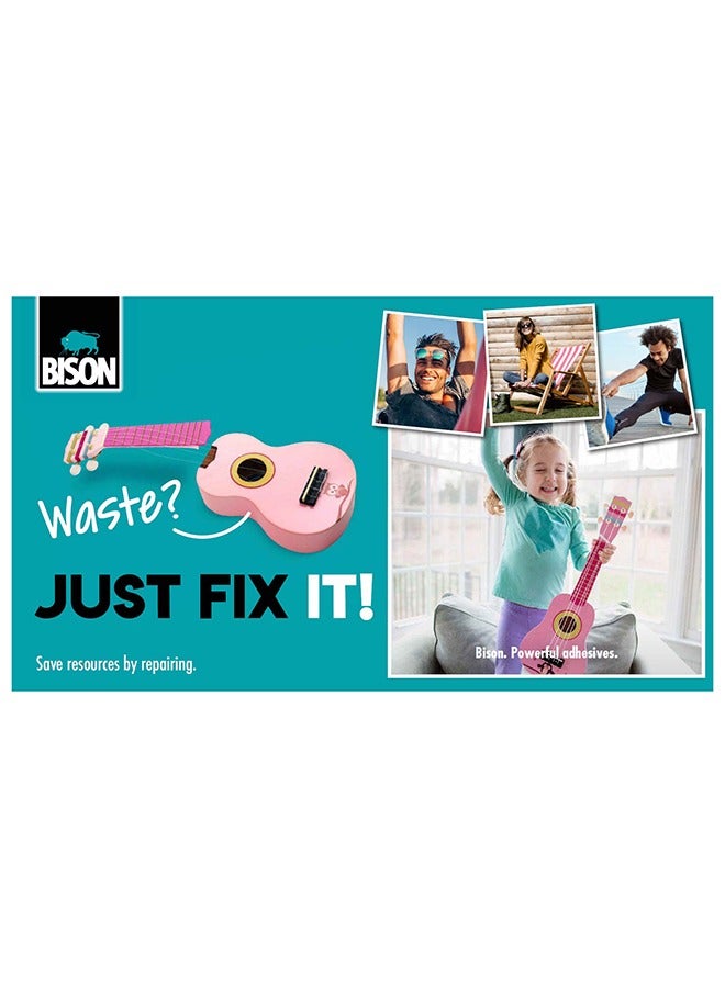 Bison لاصق بيزون كيت 14 مل أنابيب للاستخدام الفردي، الغراء السائل الشهير، قوي جداً، عالمي ومتين، يلتصق بسهولة، فورياً ومرن بشكل دائم، مقاوم للحرارة - Image 5