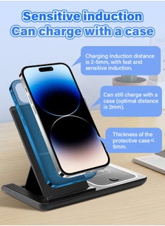 3-in-1 MagSafe Wireless Charging Station | 15W Fast Charger for iPhone 16/15/14/13/12 Pro Max, Apple Watch Ultra 2/9 & AirPods | AS/NZS Certified with Aussie Plug - pzsku/Z229B8B4807E8F64ED1AFZ/45/1740997060/f36eed48-5dfd-48fd-95ef-8c616b45d83b