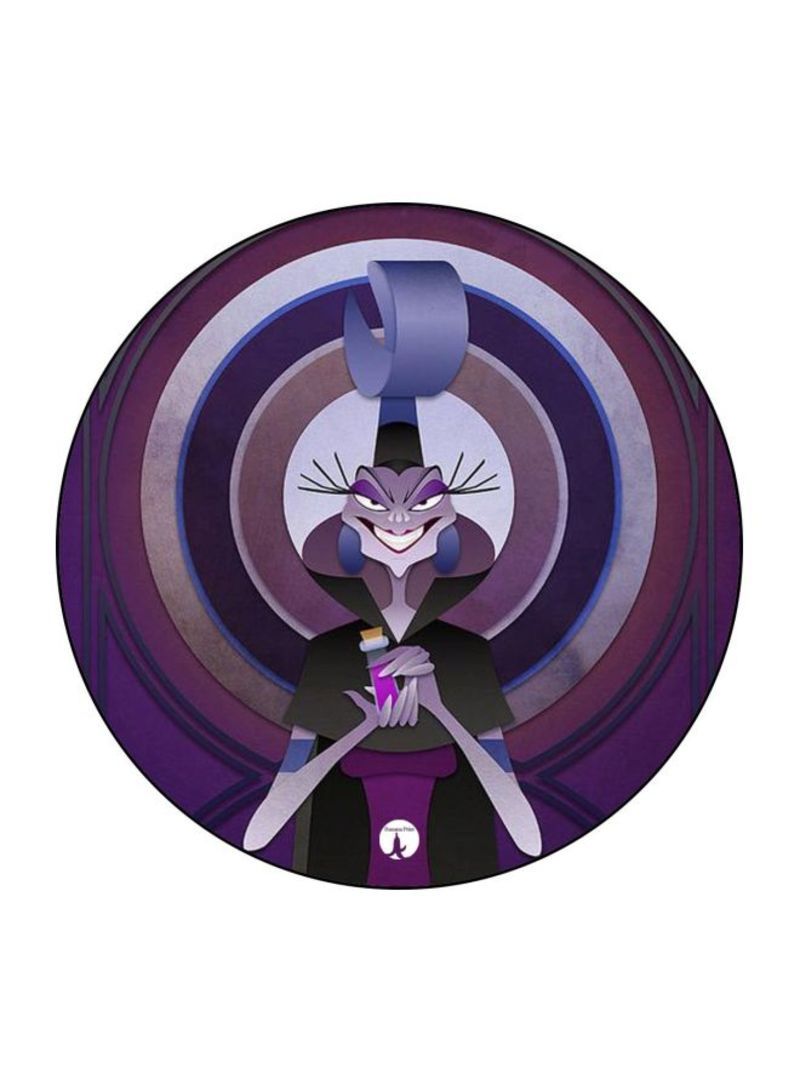 RKN Disney Printed Mouse Pad  Purple/Black/Brown