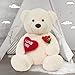 MaoGoLan Big Teddy Bear 5 Feet Tall I Love You Red Heart Giant Stuffed Animal for Girlfriend Boyfriend Wife Lover Valentines Anniversary Birthday - Image 4