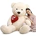 MaoGoLan Big Teddy Bear 5 Feet Tall I Love You Red Heart Giant Stuffed Animal for Girlfriend Boyfriend Wife Lover Valentines Anniversary Birthday - Image 2