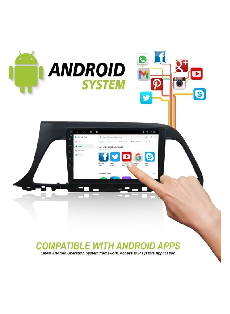 Winca Car Stereo Screen For Hyundai Sonata 2015-2017 Ram 1GB Rom 16GB Auto radio GPS Navigation Head Unit Android Touchscreen Monitor - Image 2