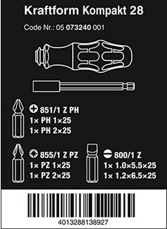 Kraftform Compact 28 Sb, 6 Piece Screwdriver - pzsku/Z229BA56A69FD6E948698Z/45/_/1737051996/ef488a02-55e4-4608-a106-0127a7616190