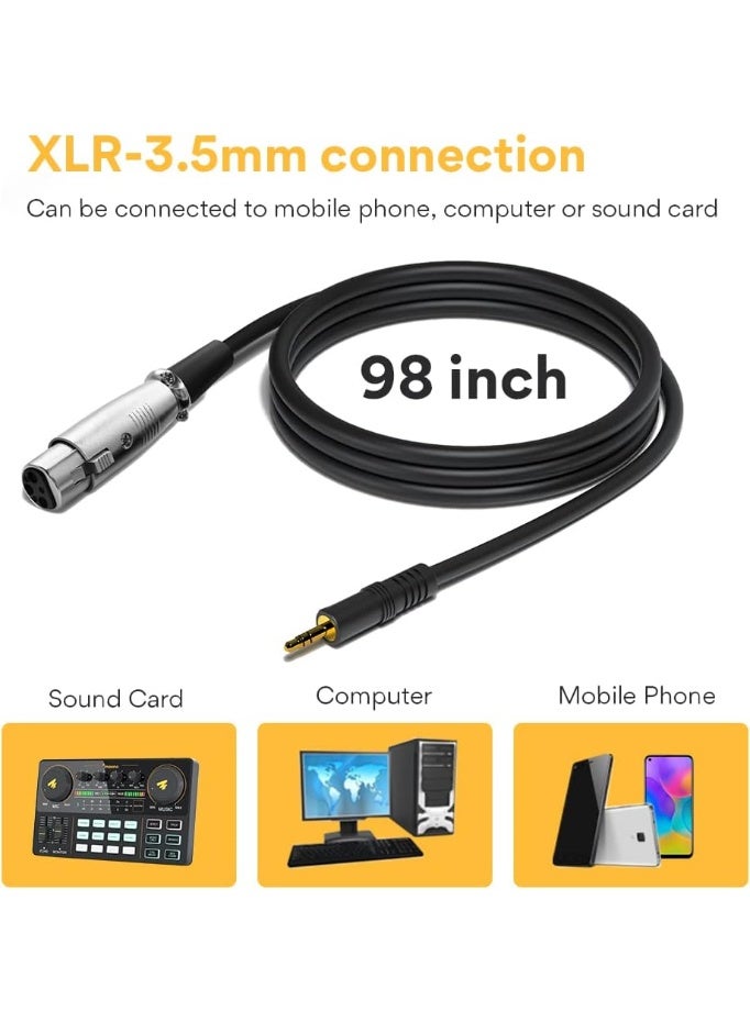 Maono AU-PM360TR 3.5mm Condenser Microphone – Professional Recording Podcasting Streaming - Image 4