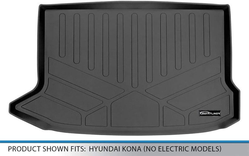 MAX LINER D0371 All Weather Cargo Liner Floor Mat Black for 2018-2021 Hyundai Kona - Image 3